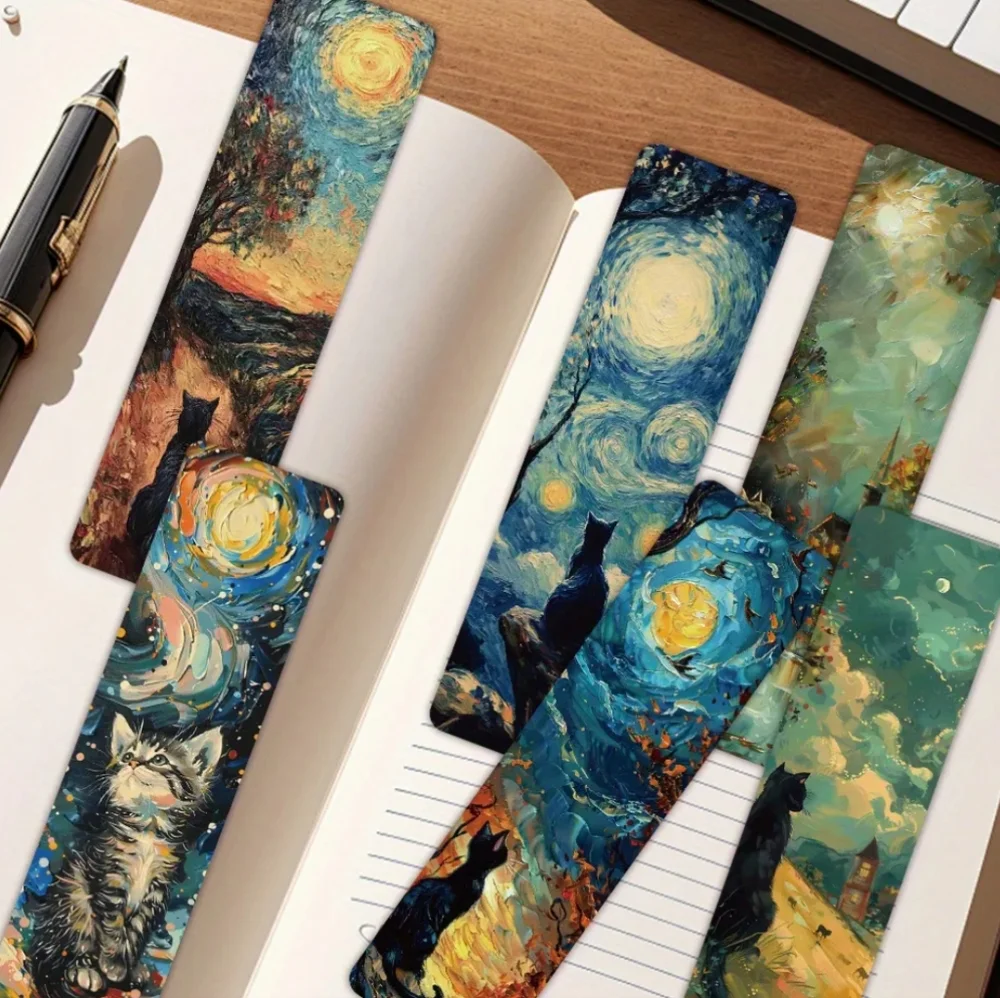 Colorful Cat Bookmark Collection - Picture 4 of 9